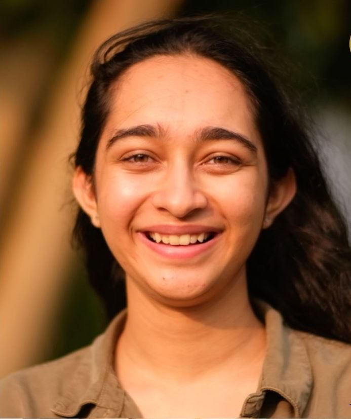 Aadya Joshi, founder of The Right Green — the captioned portrait published inside The Global Indian’s profile of her