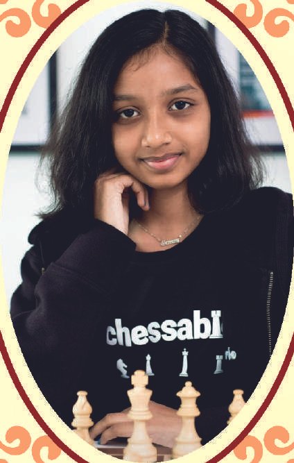 Kolagatla Alana Meenakshi, portrait on the named page of the 2023 government award citation